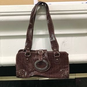 Alligator skin bag